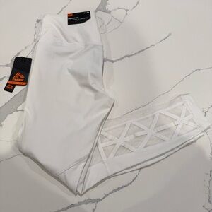 RBX White Athletic Leggings